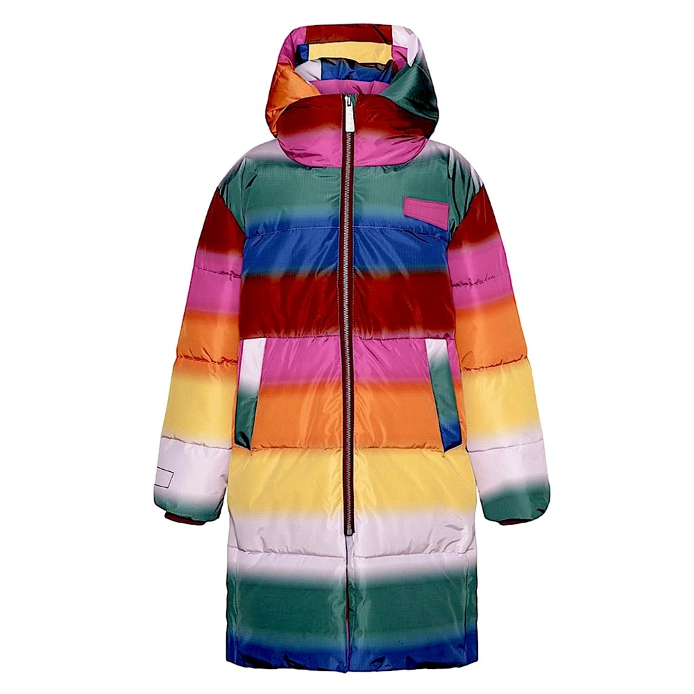 Molo Harper Glowy Rainbow Coat - Picture 2 of 16